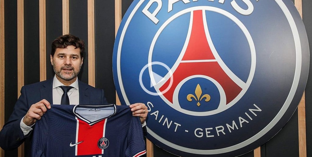 Pochettino fue presentado como DT del París Saint Germain