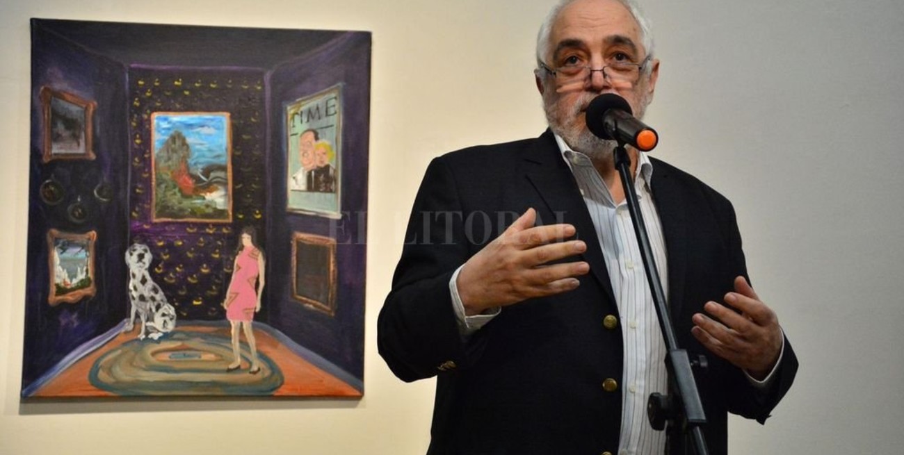 Una charla sobre el quehacer del pintor 