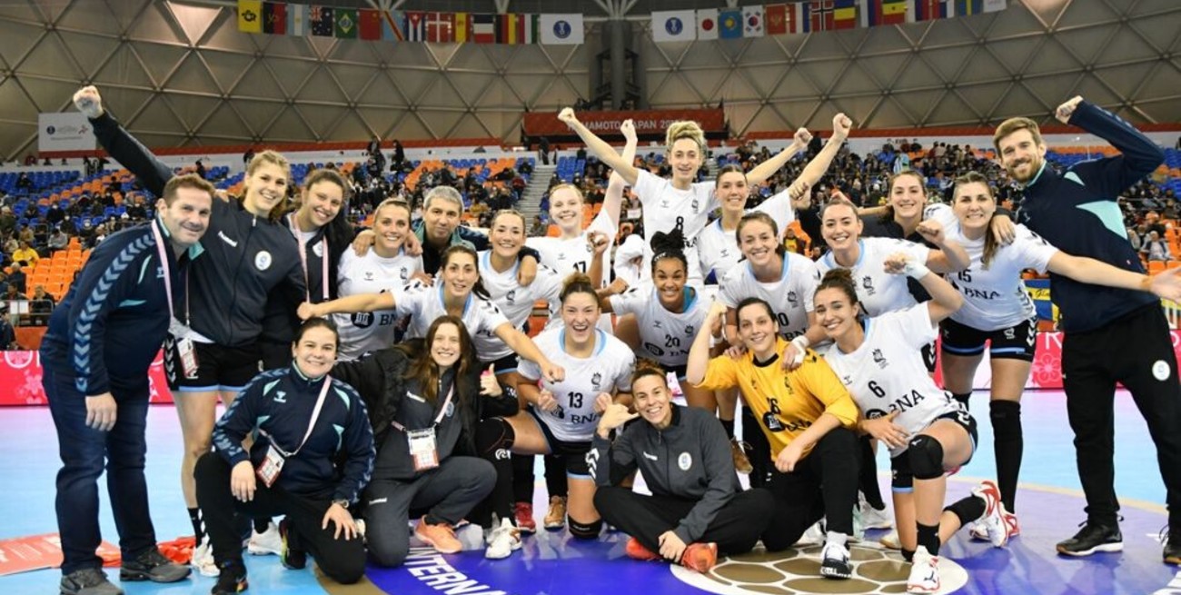 Argentina venció a Congo y jugará por su mejor puesto histórico en el Mundial Femenino de Handball