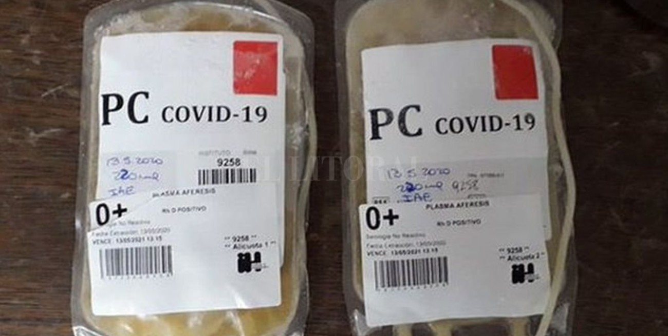 Buenos Aires inicia sus tratamientos con plasma contra el coronavirus