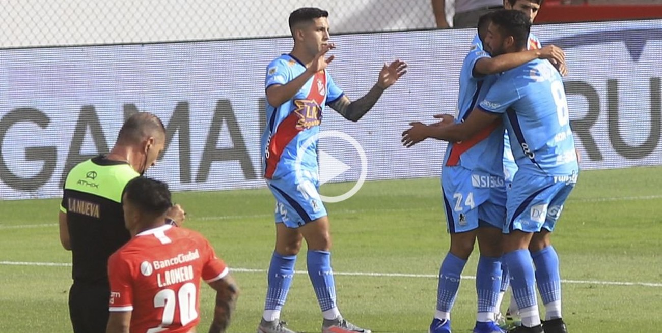 En un partidazo, Arsenal derrotó 4 a 3 a Independiente