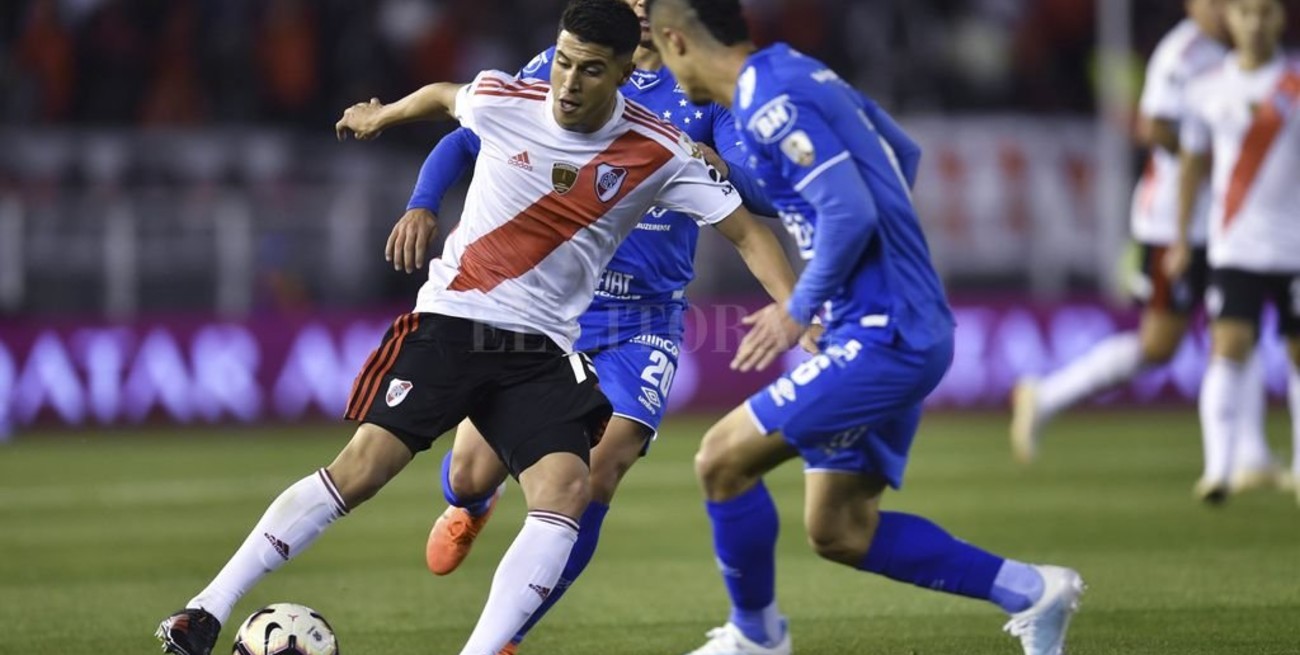 River y Cruzeiro igualaron 0 a 0 en el partido de ida de los octavos de final