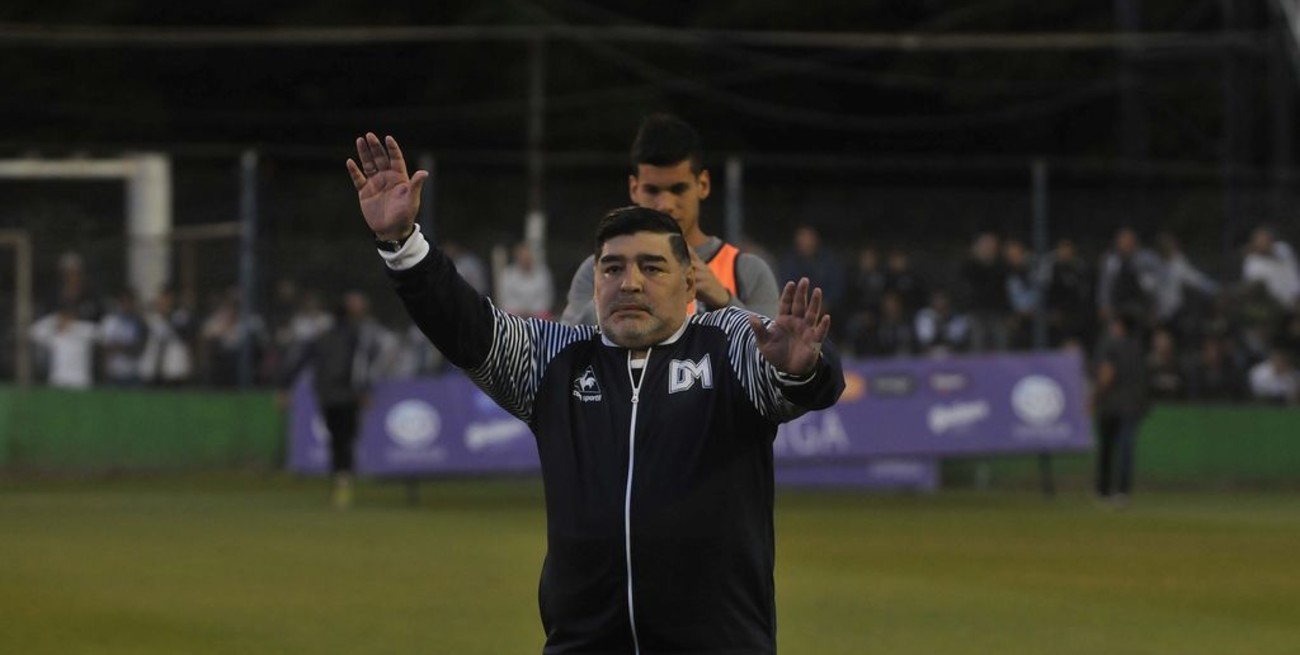 Maradona aseguró que se queda hasta junio en Gimnasia