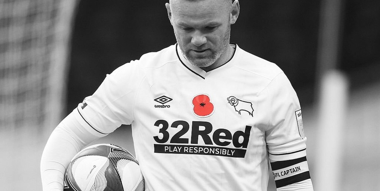 El inglés Wayne Rooney se retiró del fútbol