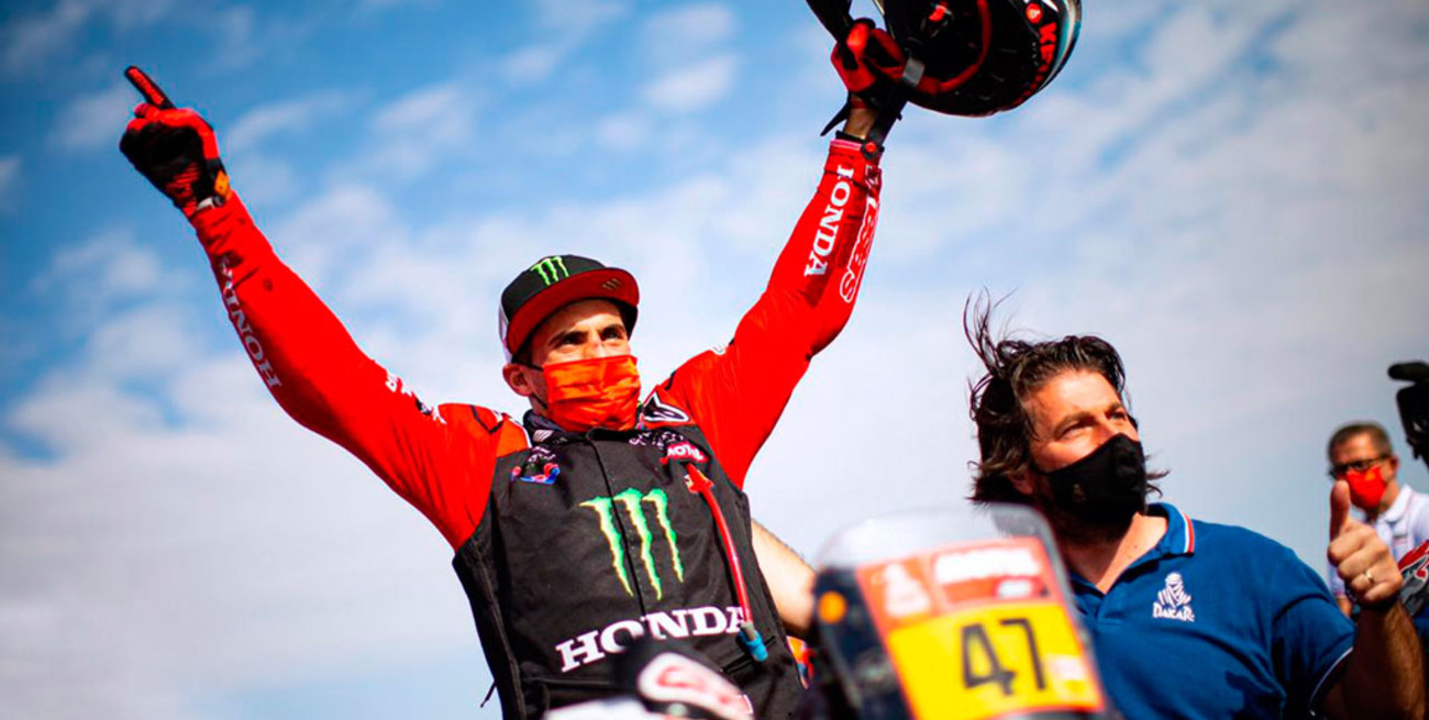 Histórico: el argentino Kevin Benavides se quedó con el Rally Dakar 2021
