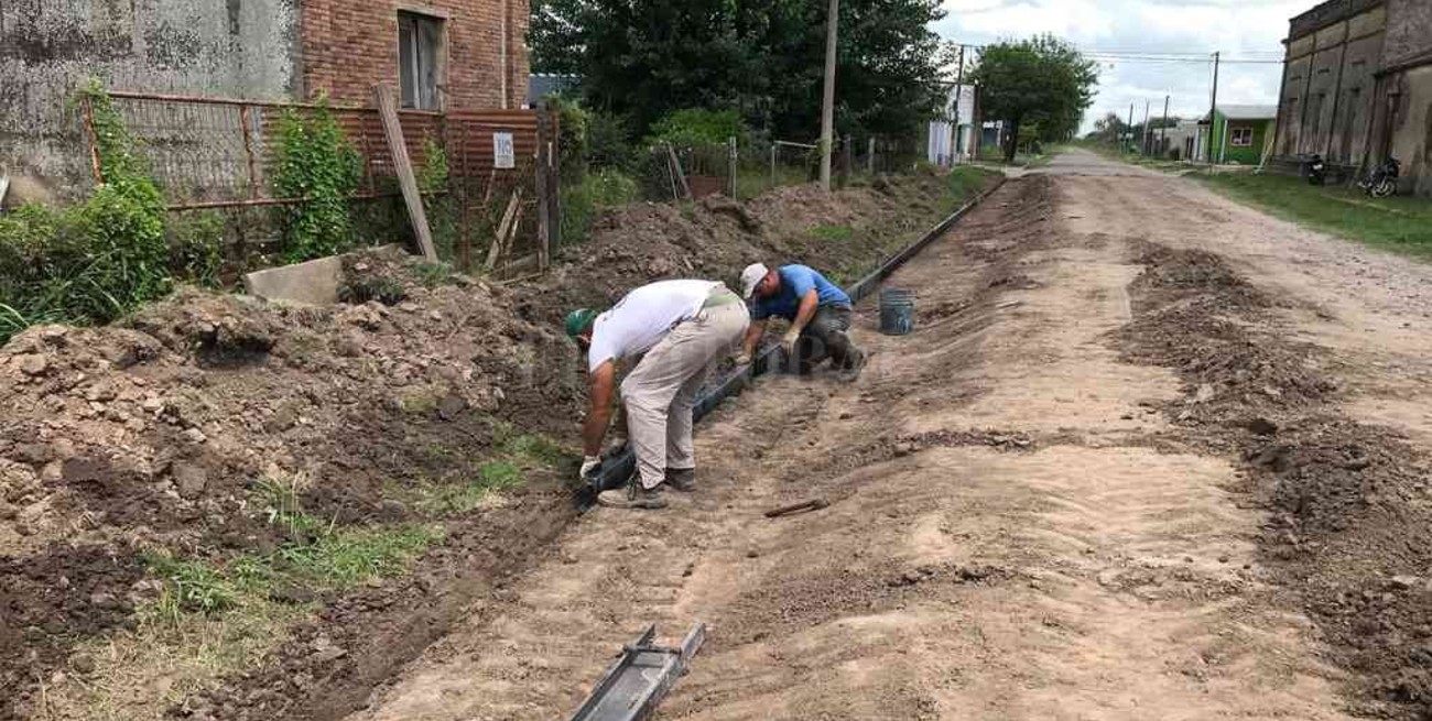 San Jerónimo del Sauce: nuevas obras de mejora en calle Santa Rosa