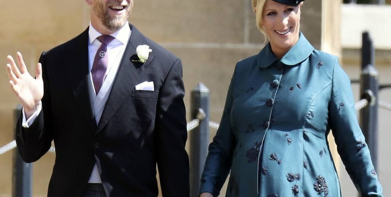 Zara Tindall, la hija de la princesa Ana, dio a luz de urgencia en el piso de su casa