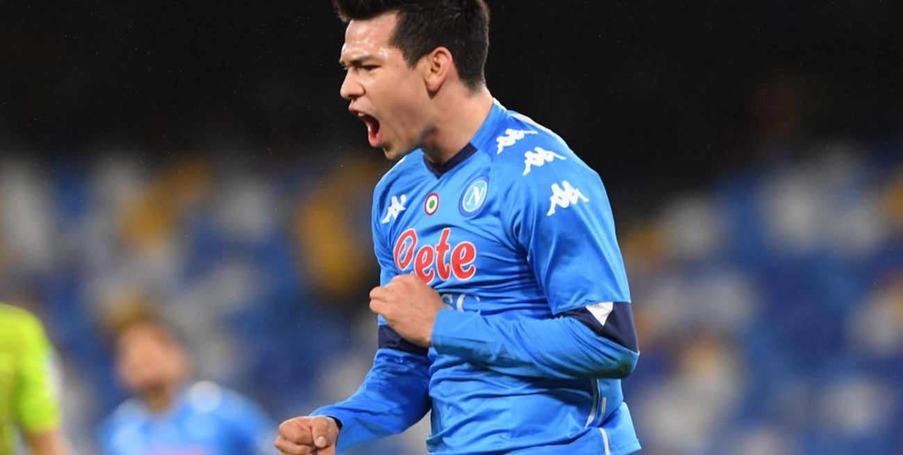 Napoli goleó a Spezia y es el último semifinalista de la Copa Italia