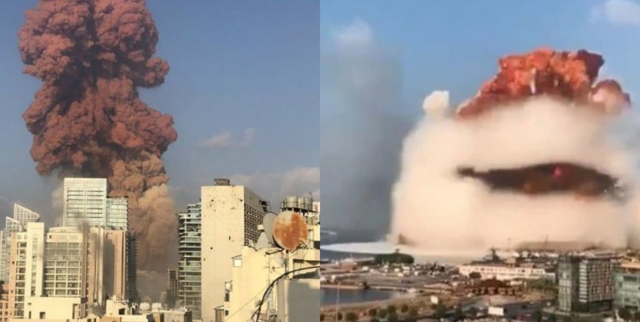 "Tenemos reflejos de guerra, pero nunca vimos esta destrucción en Beirut", contó joven profesora