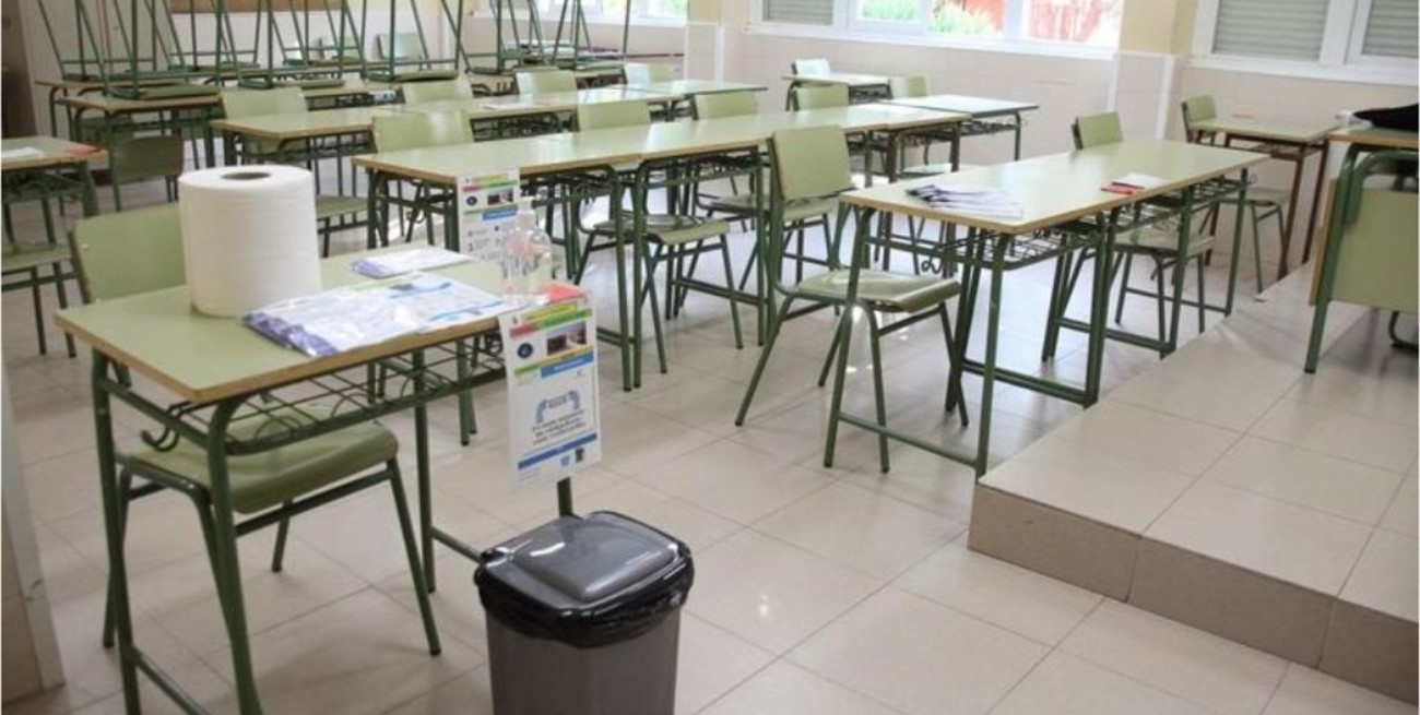 Córdoba avanza en la adecuación de las aulas para el regreso presencial a clases