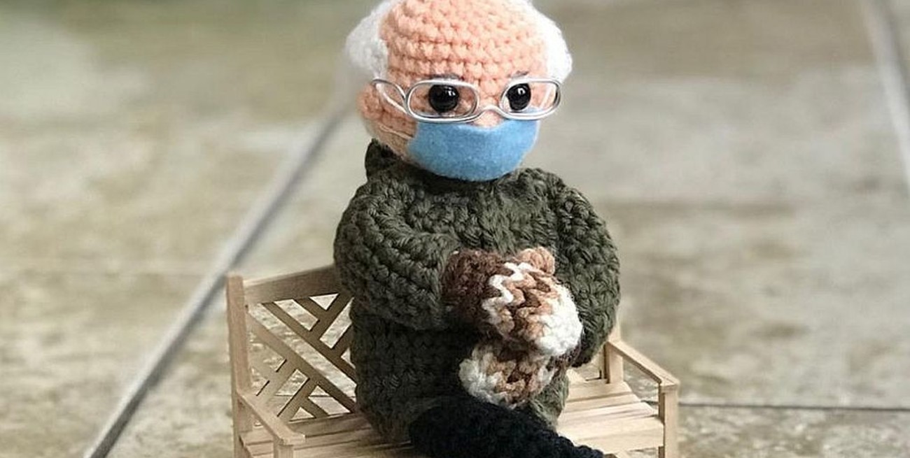 Las remeras con el "meme" de Bernie Sanders ya son un negocio millonario