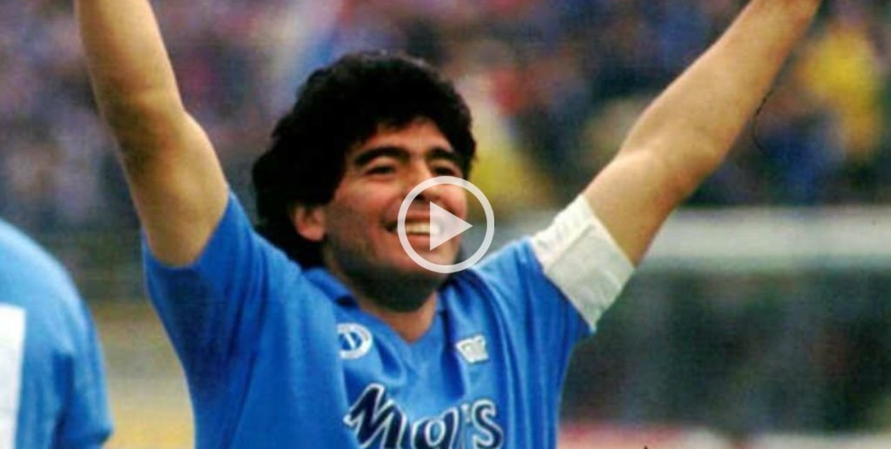 El ingenioso saludo de Nápoli a Maradona por el Día del Maestro