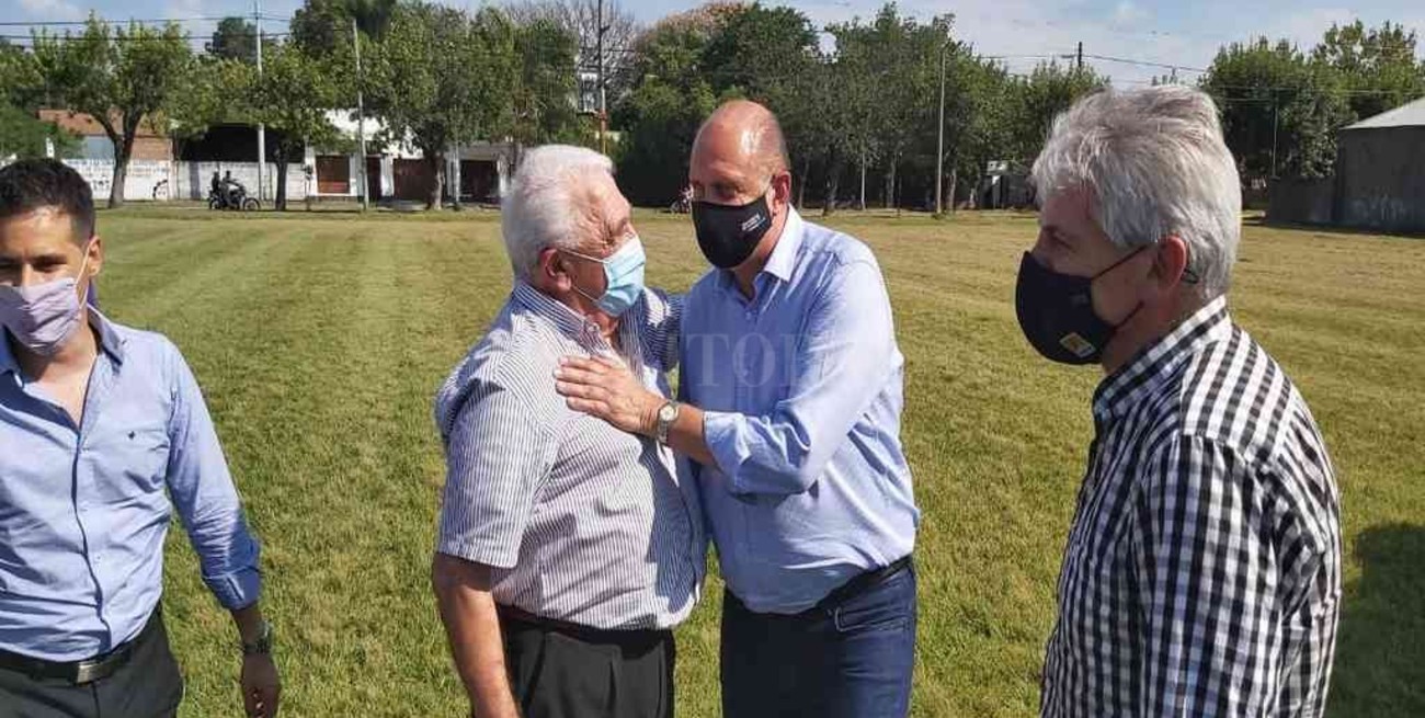 Sosa acompaño al gobernador en su visita por Vera y la región