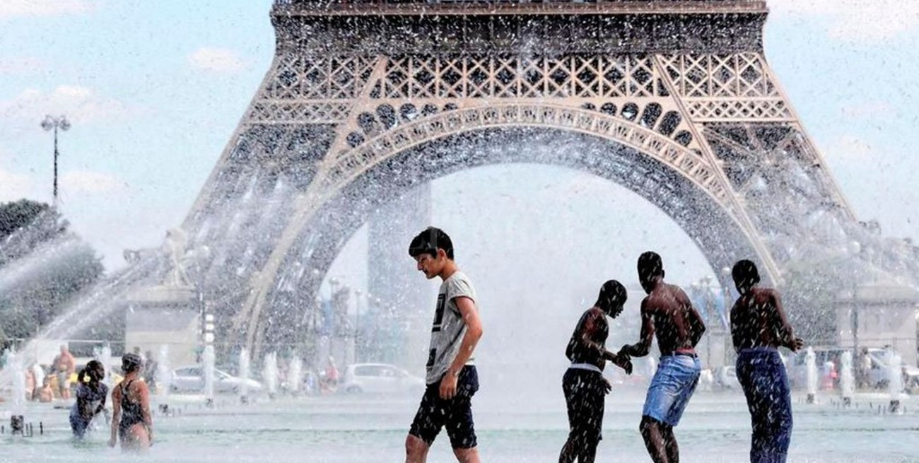 El calor golpea a Francia
