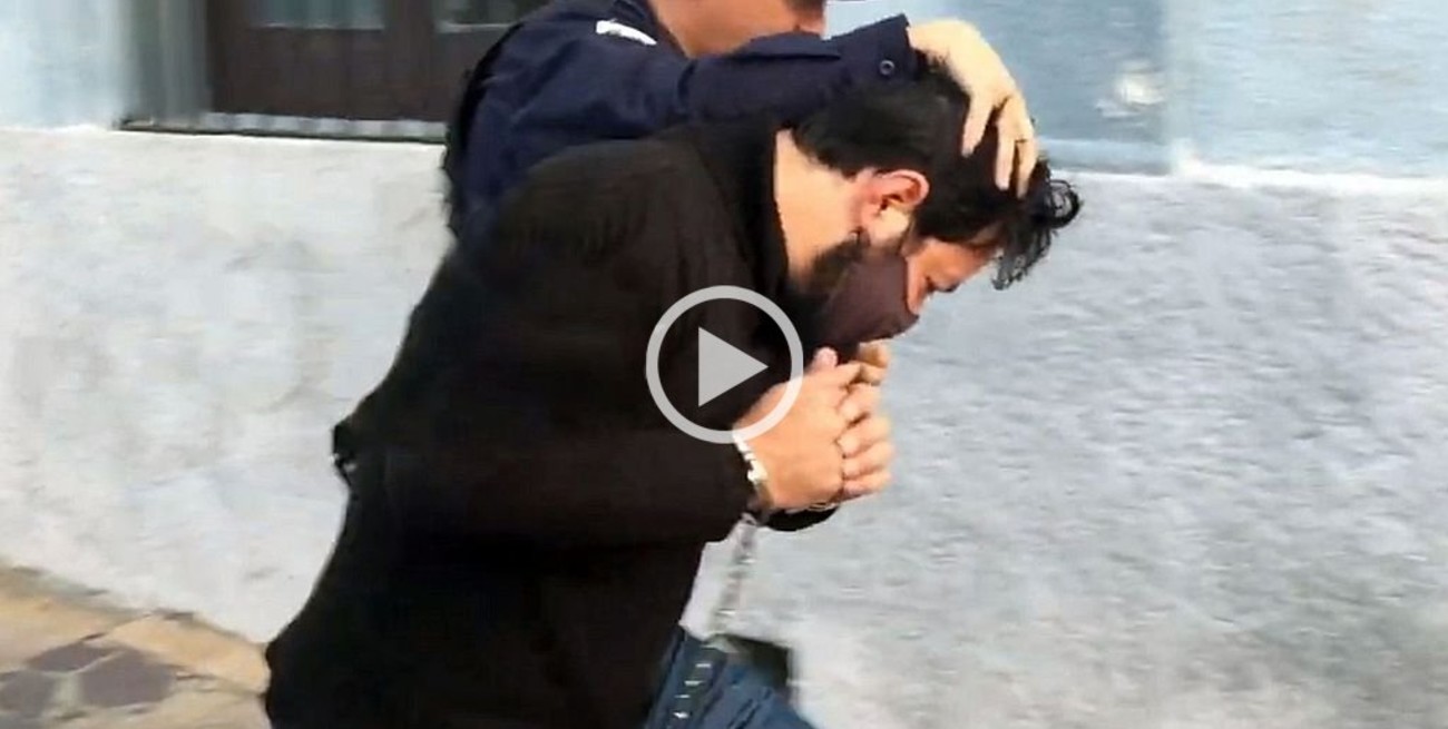 Así fue la detención en Uruguay del militante que disparó con un mortero casero frente al Congreso 