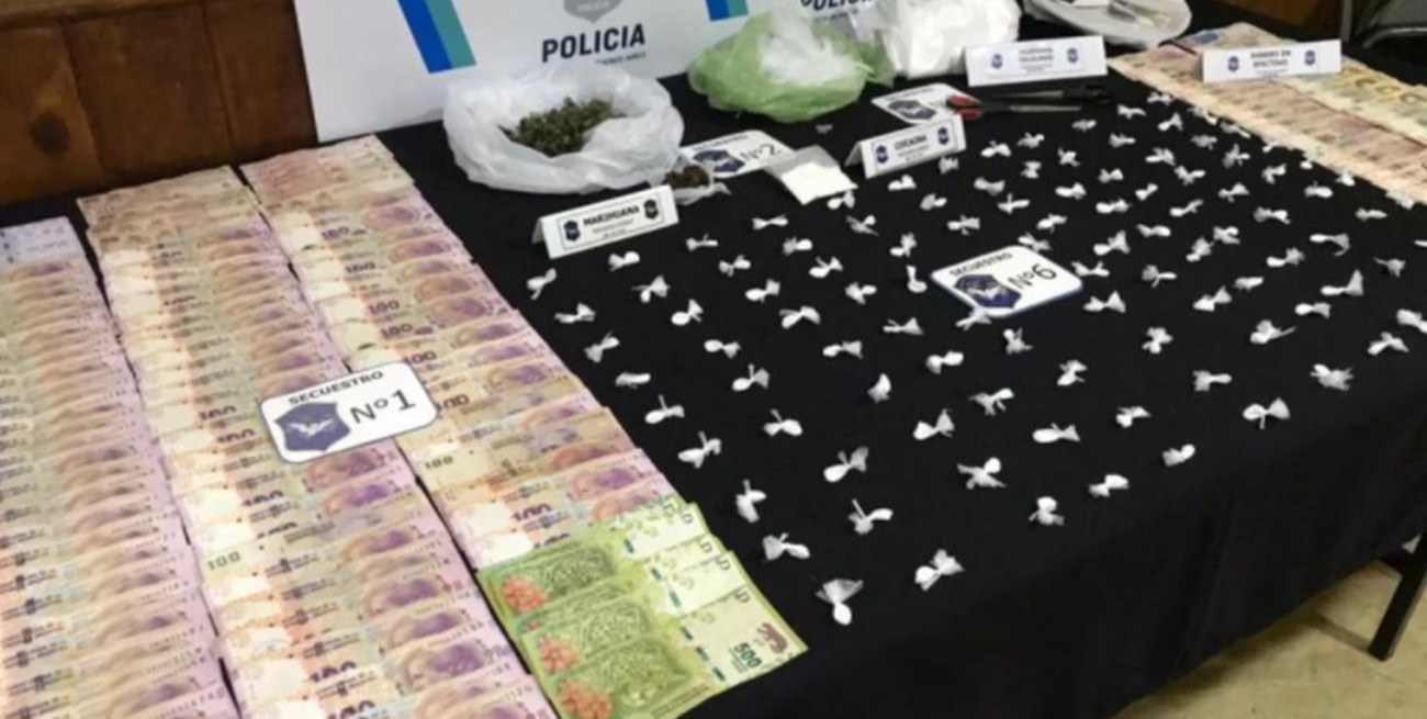 Mar del Plata: tenía prisión domiciliaria, pero vendía drogas desde su casa