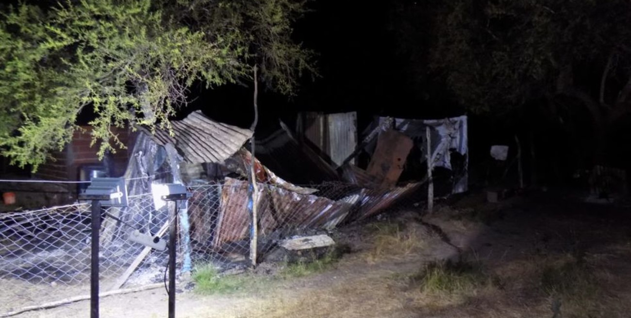 En Villaguay una joven murió calcinada y detuvieron a su pareja