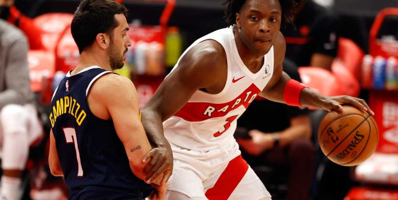 Denver cayó ante Toronto pese al buen aporte de Campazzo
