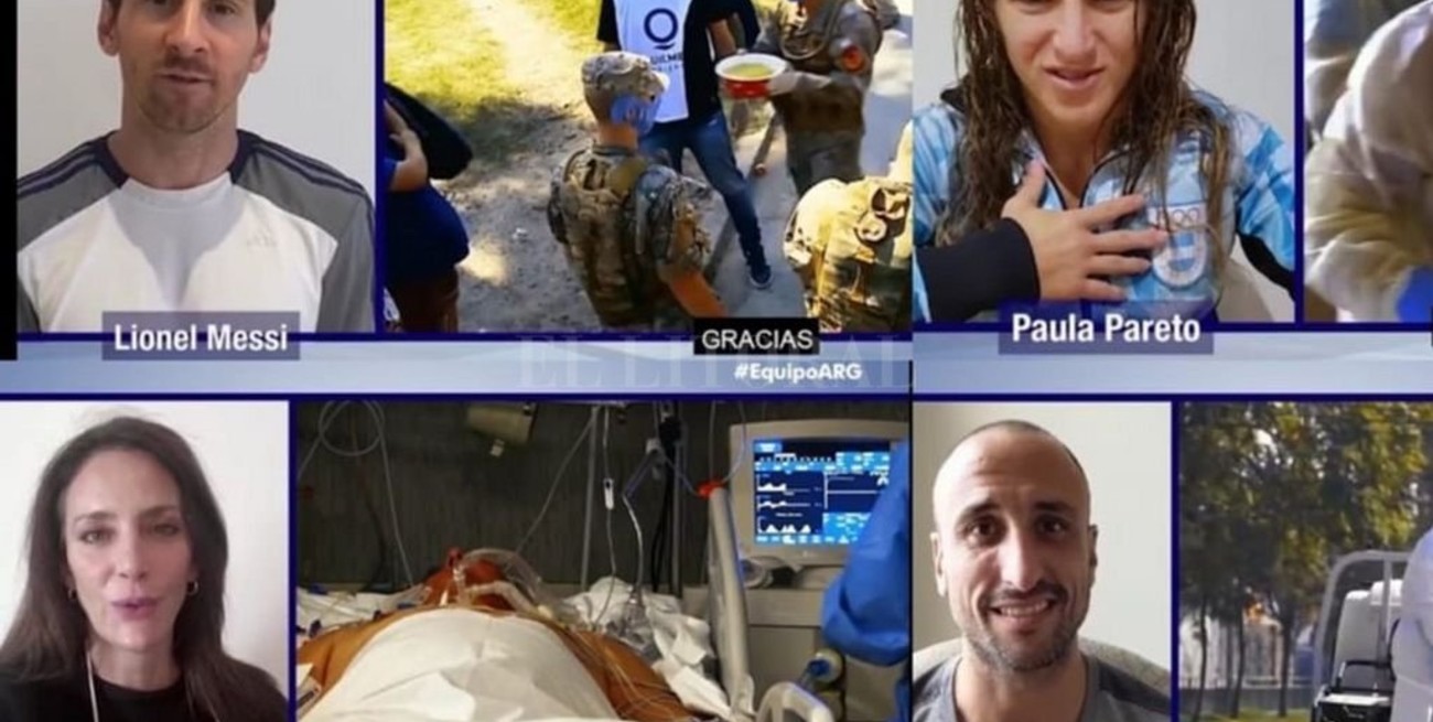 Ginóbili convocó a figuras del deporte para el proyecto solidario "Seamos Uno"