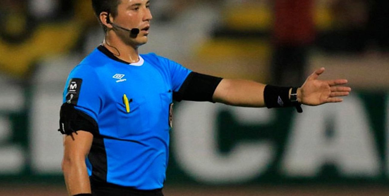 El peruano Kevin Ortega será el árbitro de Bahía-Unión
