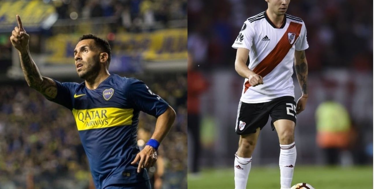 Tevez y Montiel fueron elegidos en el equipo ideal de la Copa Libertadores