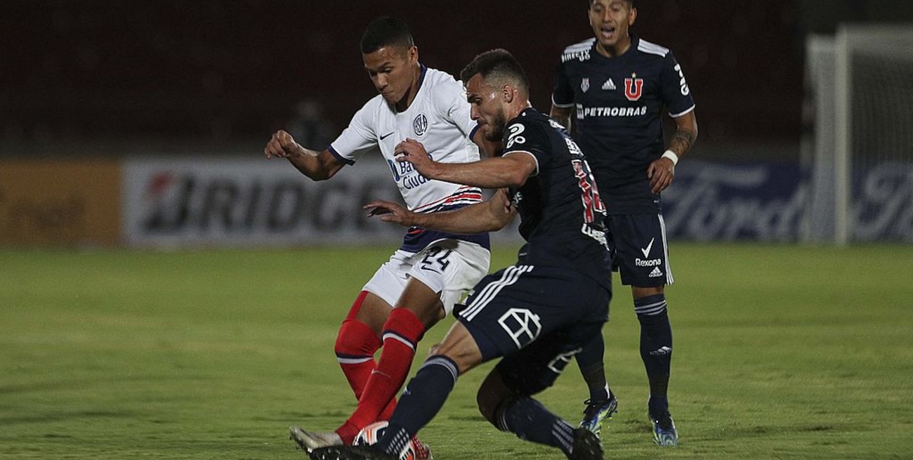San Lorenzo empató como visitante frente a Universidad de Chile