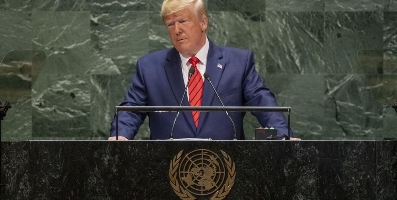 Trump pidió a la ONU que "se responsabilice" a China por la pandemia del coronavirus