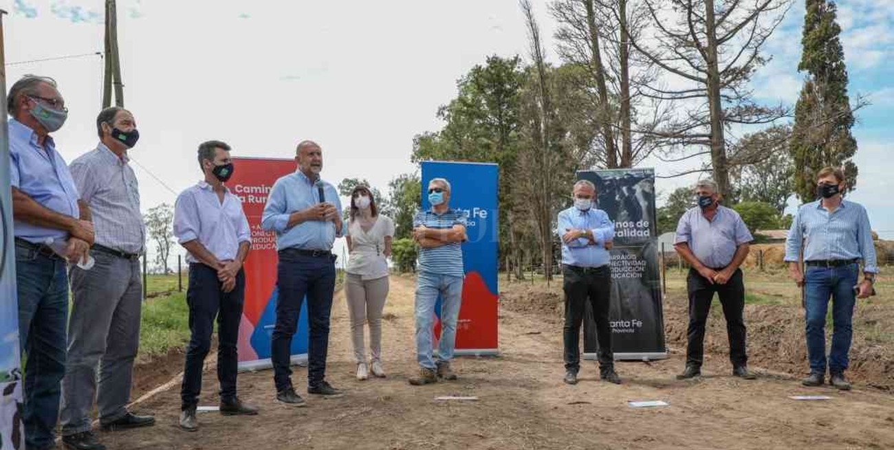 Invertirán 50 millones para mantener caminos rurales en Tacural, Ataliva y Bella Italia