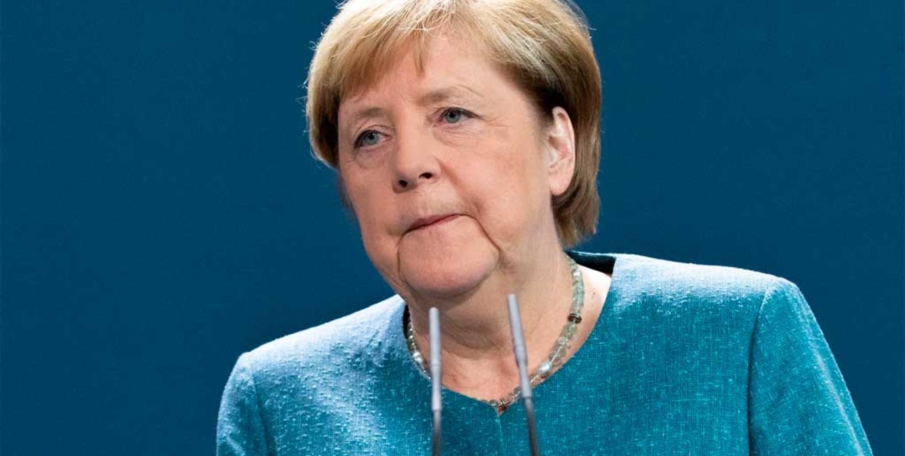 Merkel resaltó la importancia "de fortalecer la salud pública" para luchar contra el Covid-19