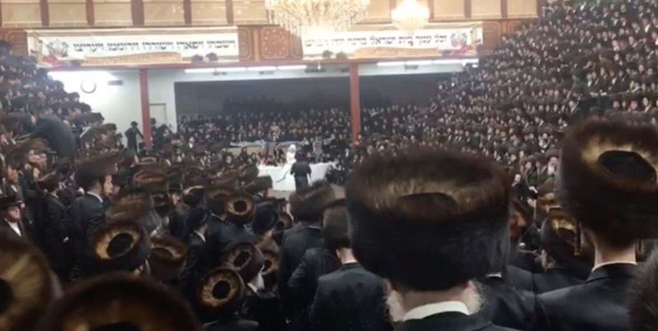 Escándalo en Nueva York: en un casamiento judío ortodoxo hubo 7000 invitados