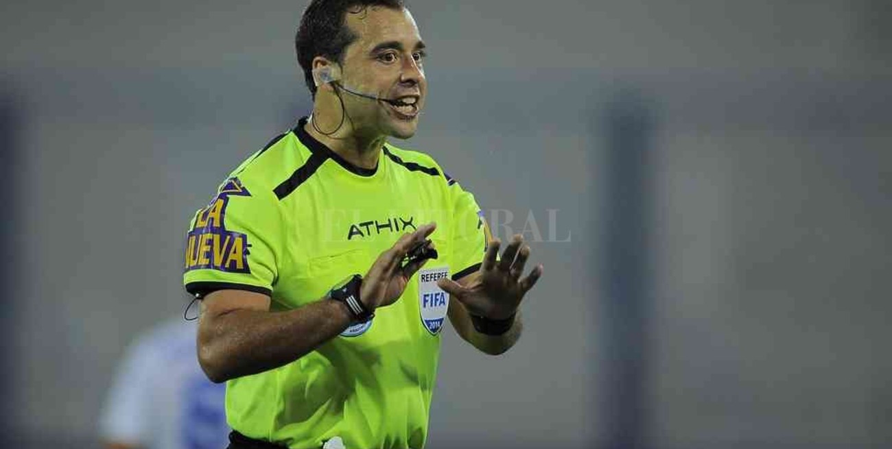 Ceballos, el árbitro para la visita de Atlético a Dálmine