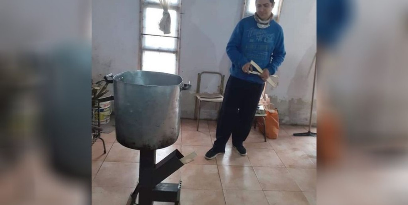 Turbinas solidarias: fabrican cocinas "rocket" para donarlas a merenderos