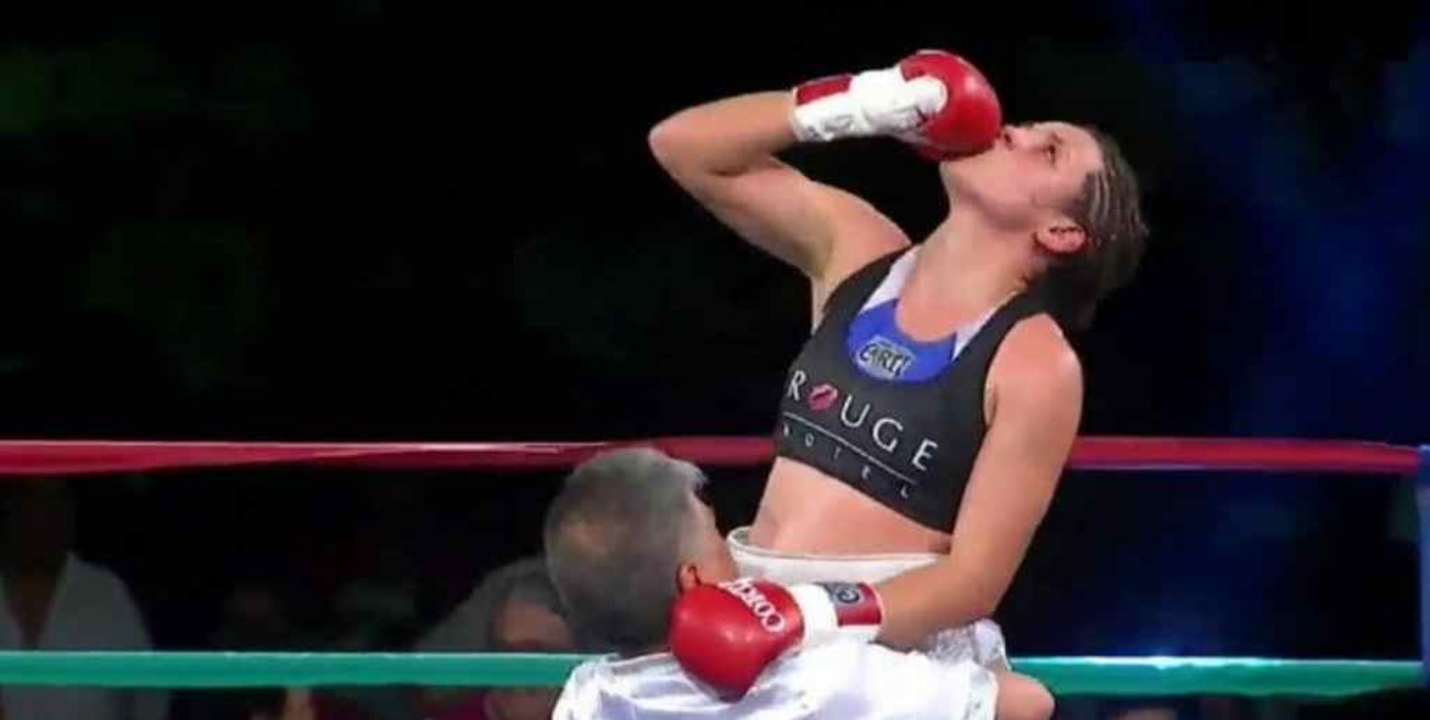 La "Bonita" Bermúdez ganó en Zavalla y mantuvo el título mundial supergallo de la FIB 