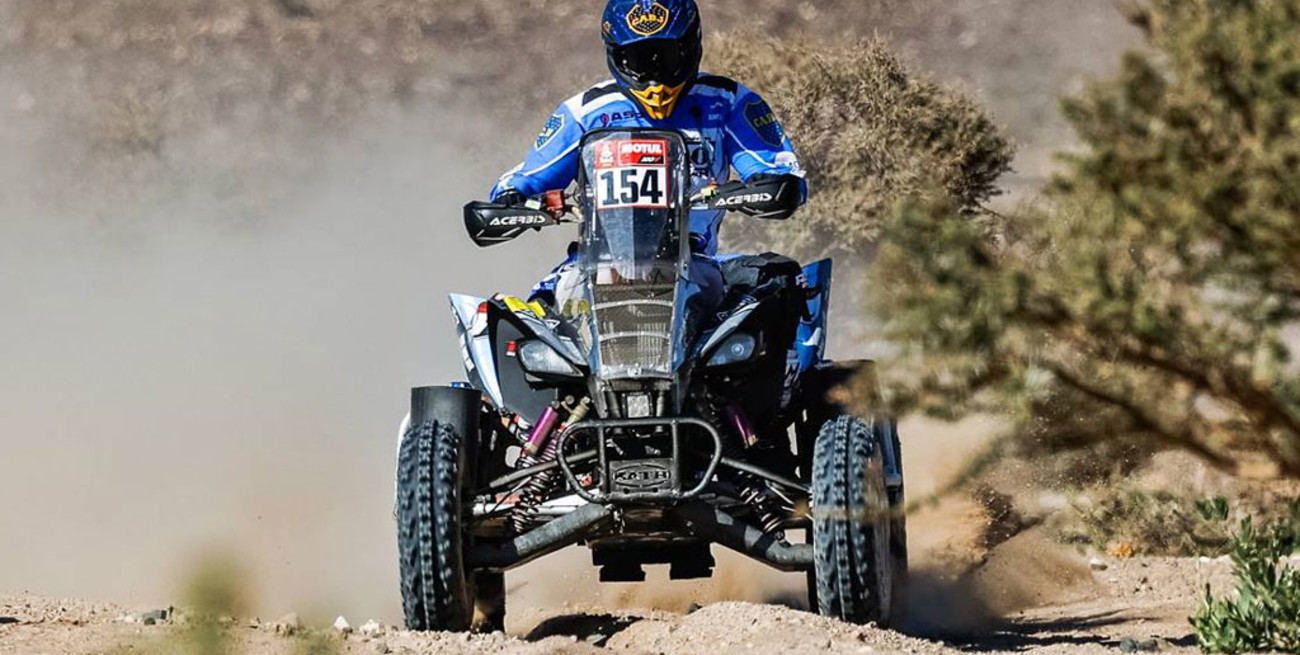 Cuatriciclos: el argentino Manuel Andújar sigue liderando el Dakar
