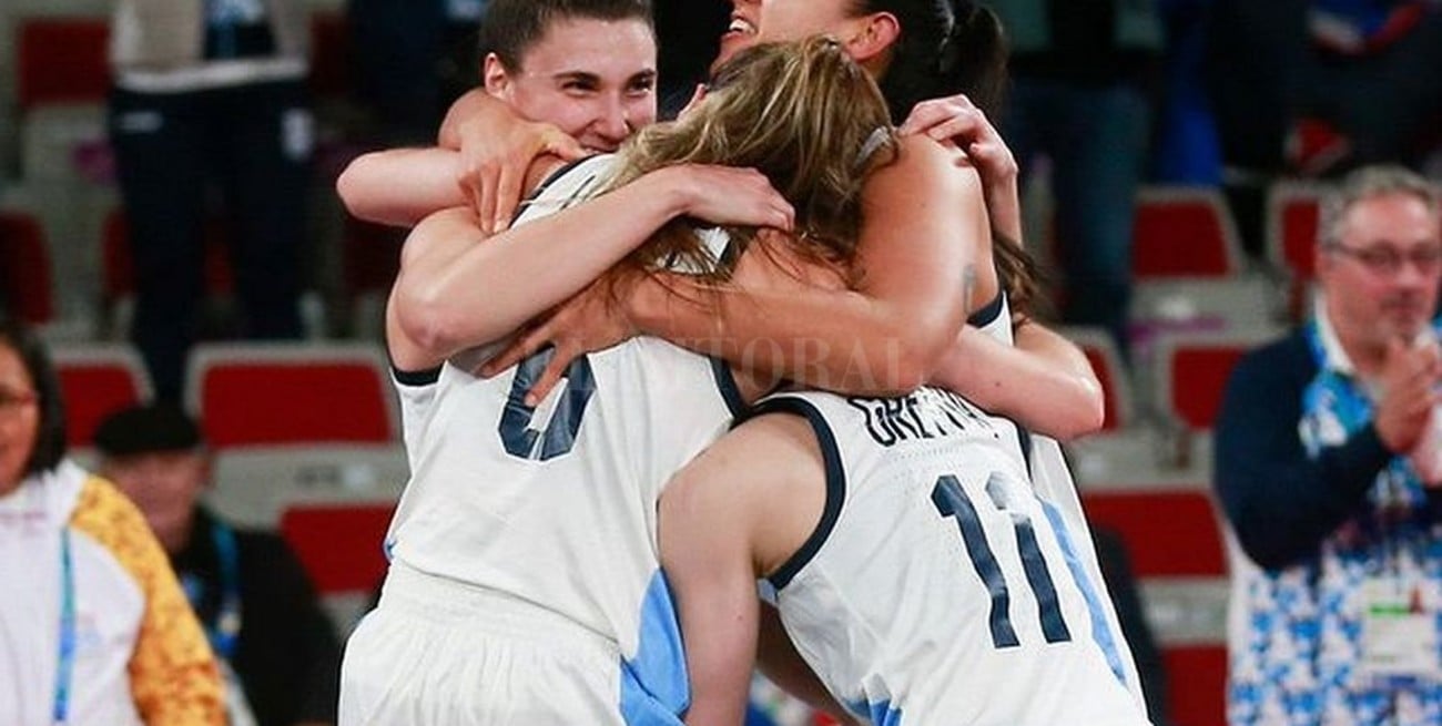El Básquet 3x3 femenino se quedó con la plata