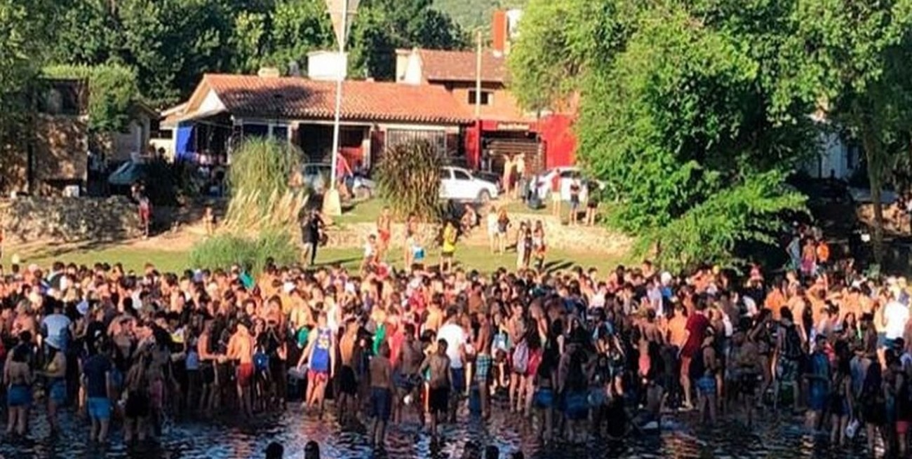 Indignación por el descontrol sanitario en un balneario de Santa Rosa de Calamuchita