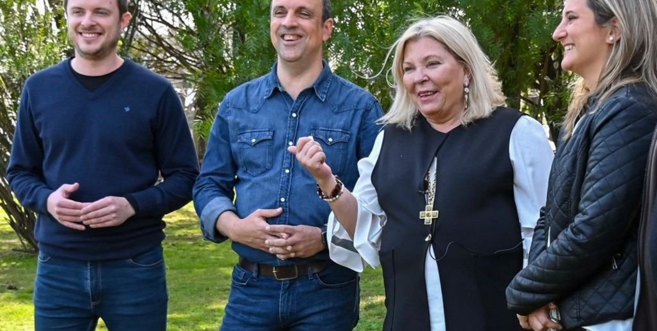 Lilita trajo el apoyo de todo Juntos por el Cambio a Corral, López Molina y Lehmann: "Esta es la mejor lista"