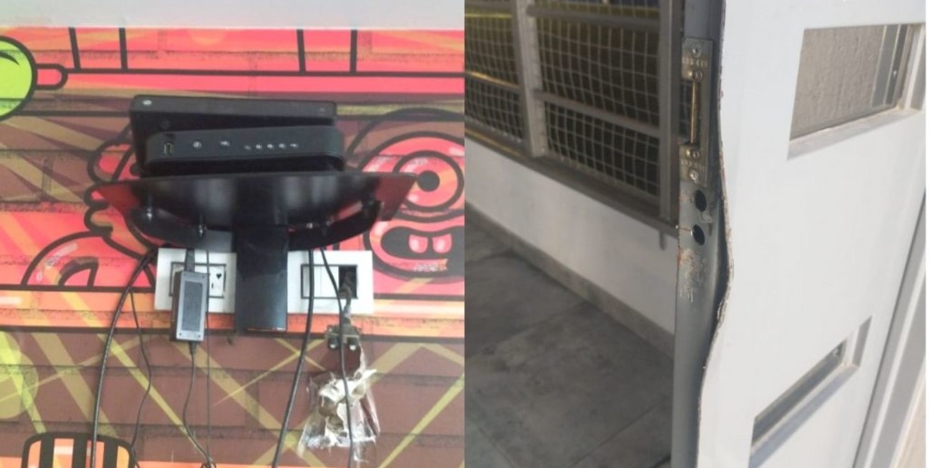 Desvalijaron un complejo deportivo