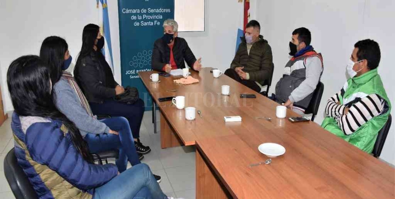 El senador y el presidente del Concejo de San Javier se reunieron con pescadores