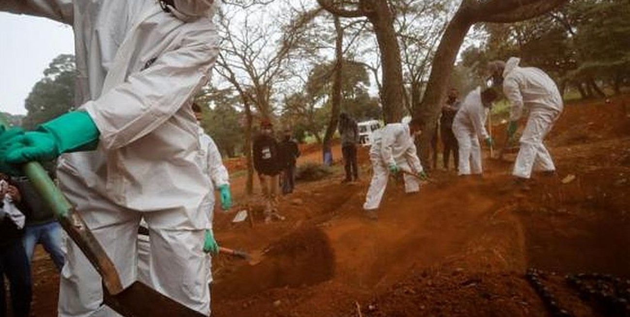 Brasil registró más de mil muertes diarias por Covid-19