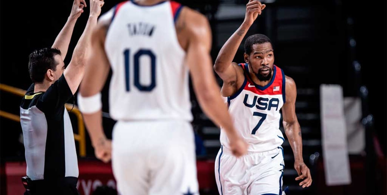 Estados Unidos logró la medalla de oro en básquetbol tras vencer a Francia 