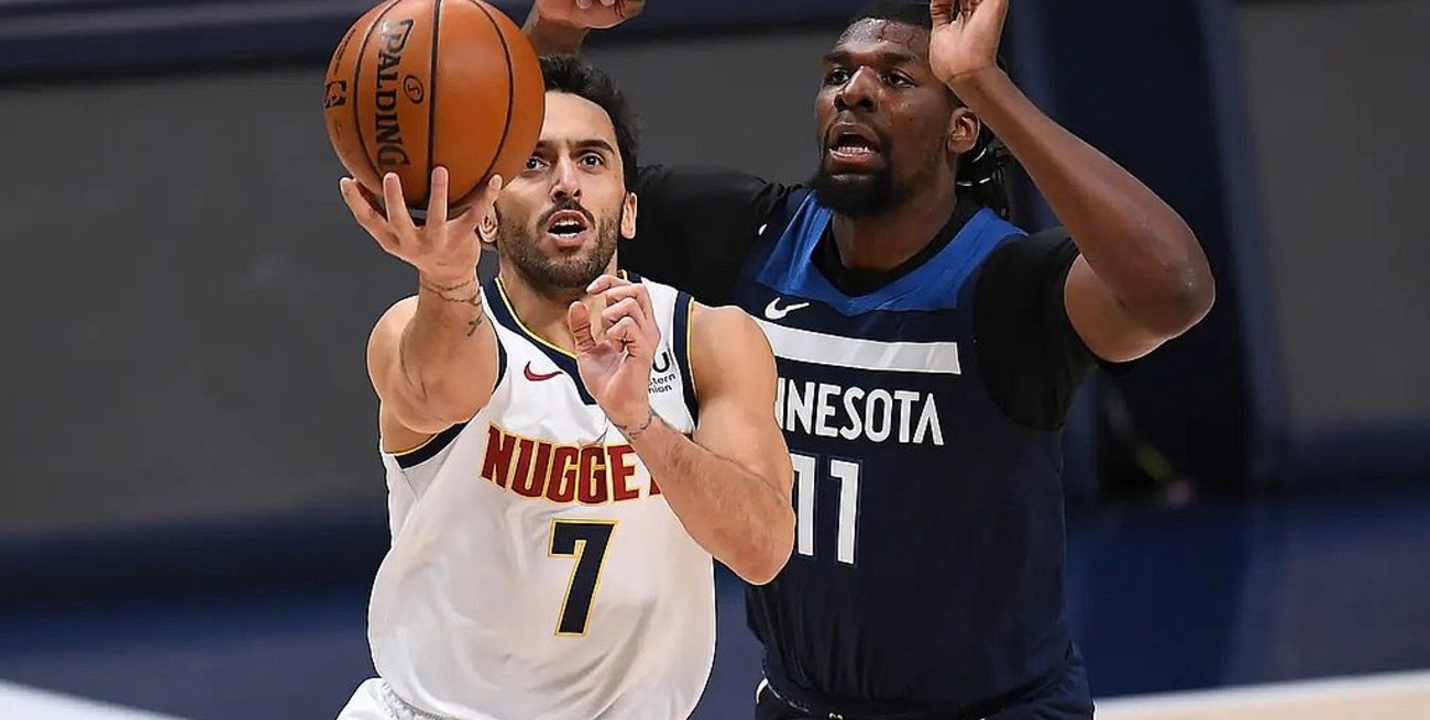 Campazzo está aislado por "contacto estrecho" y se pierde tres partidos de los Nuggets