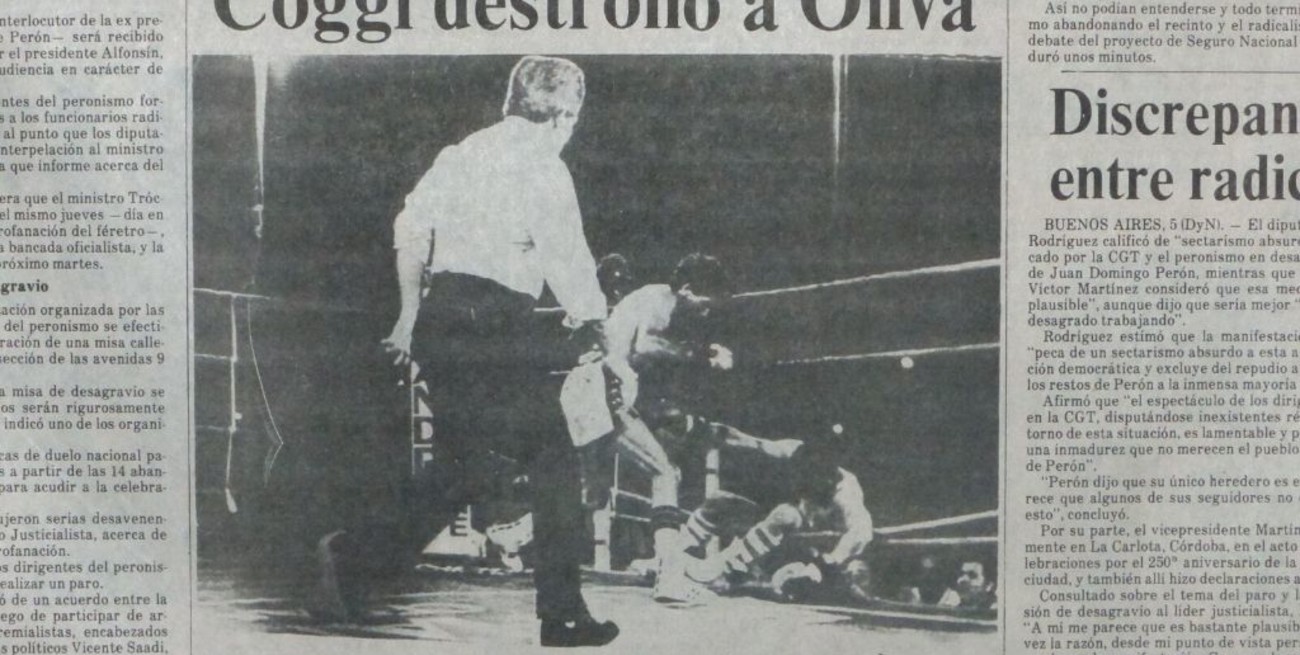 Un "latigazo" memorable 