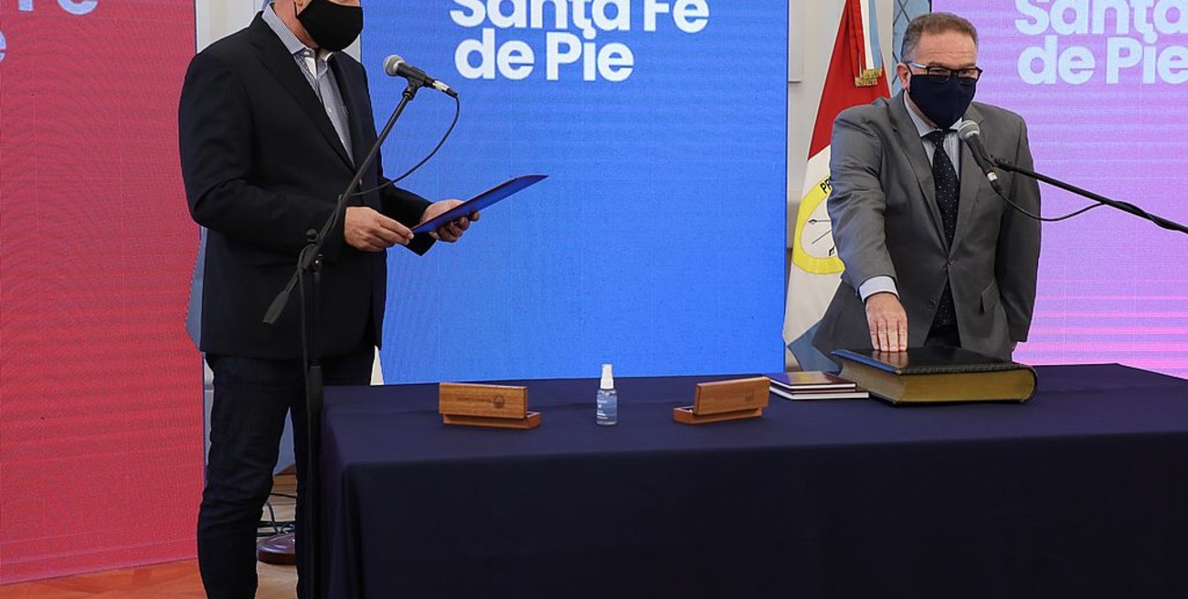 Jorge Lagna ya es el Ministro de Seguridad de la provincia de Santa Fe