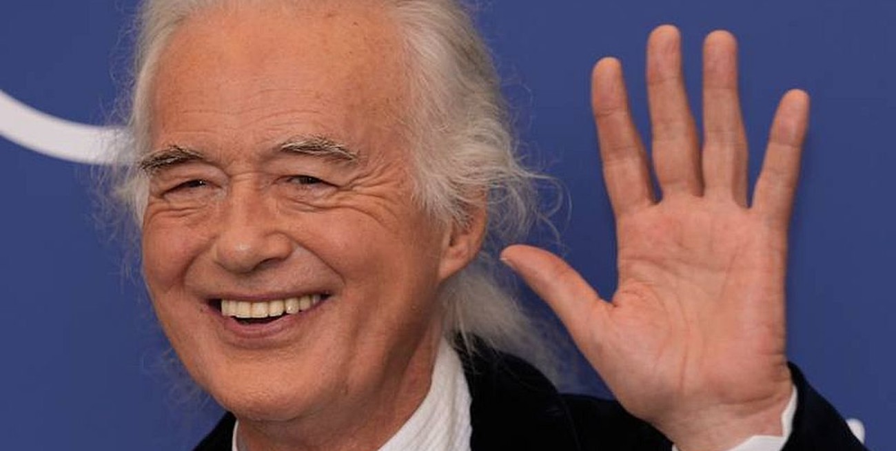 Jimmy Page presenta la primera película sobre Led Zeppelin en Venecia