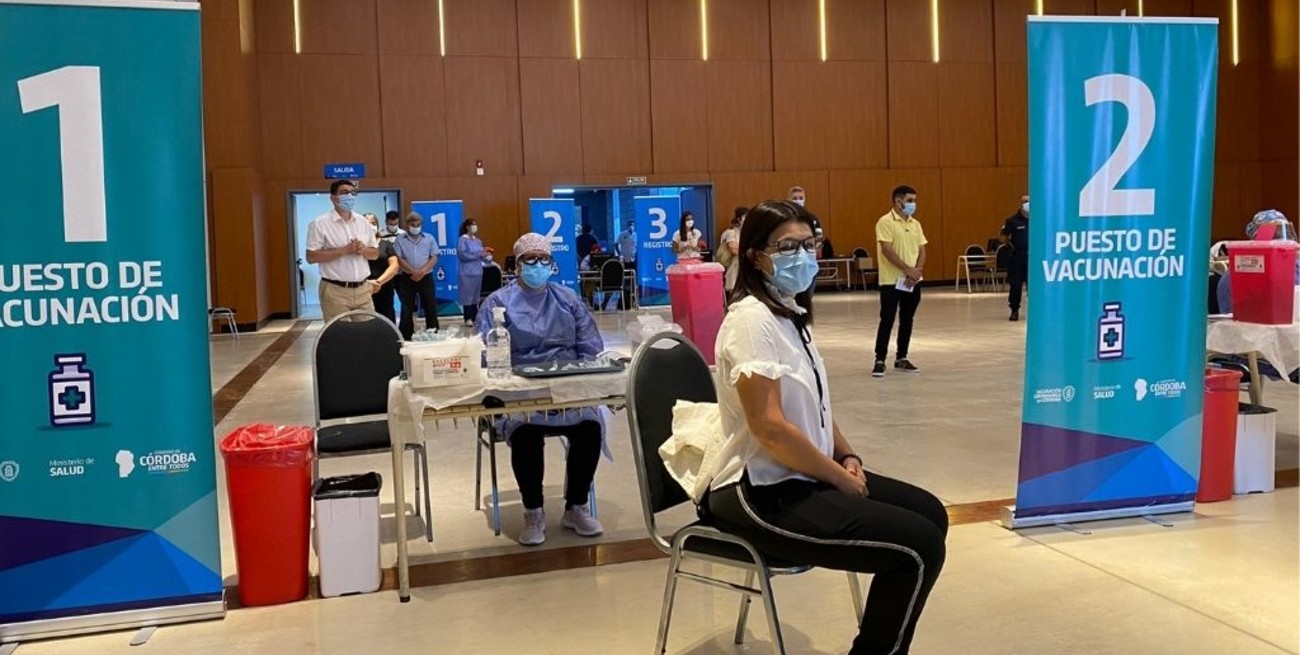 Comienza la aplicación de la segunda dosis de Sputnik-V en Córdoba