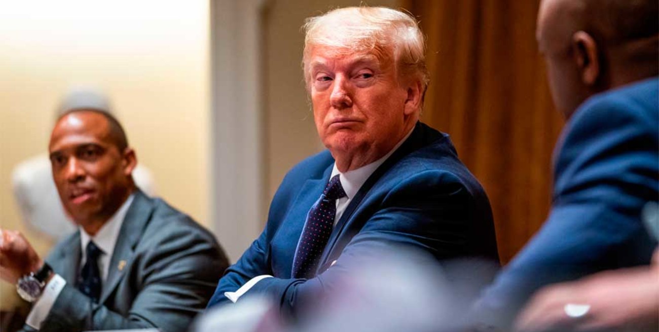 Donald Trump se mostró ansioso por el regreso de la NBA