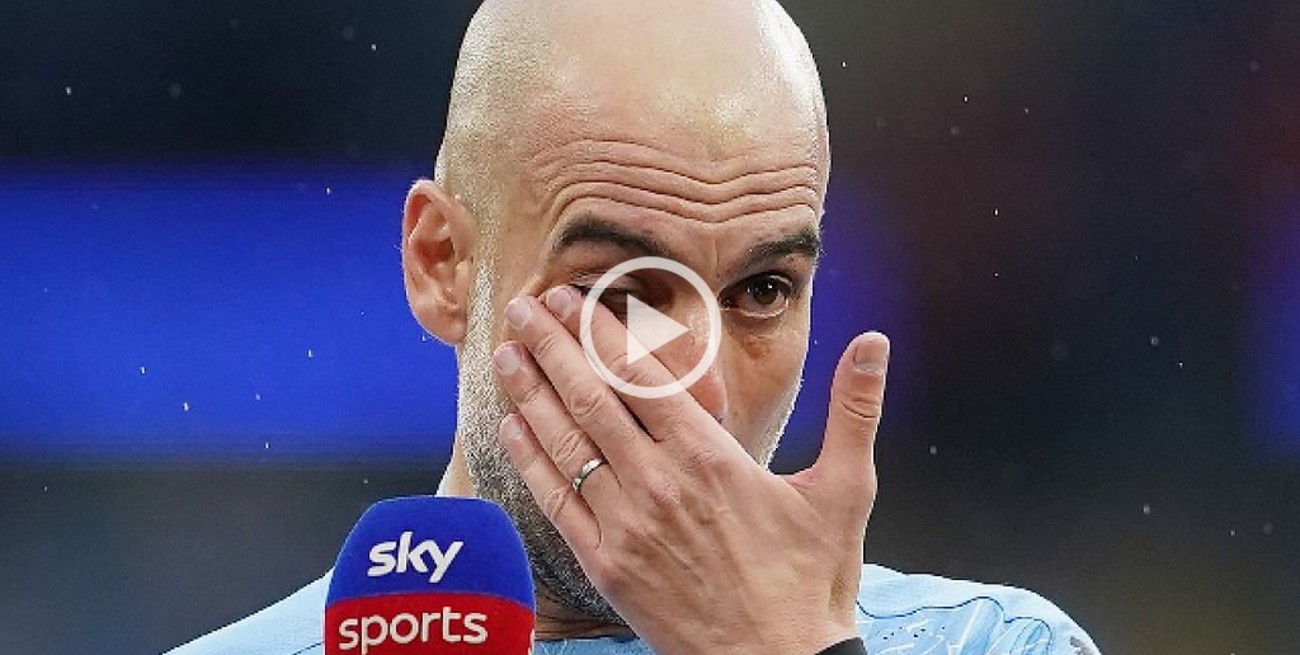 La emoción de Guardiola en la despedida de Agüero: "No podremos reemplazarlo"