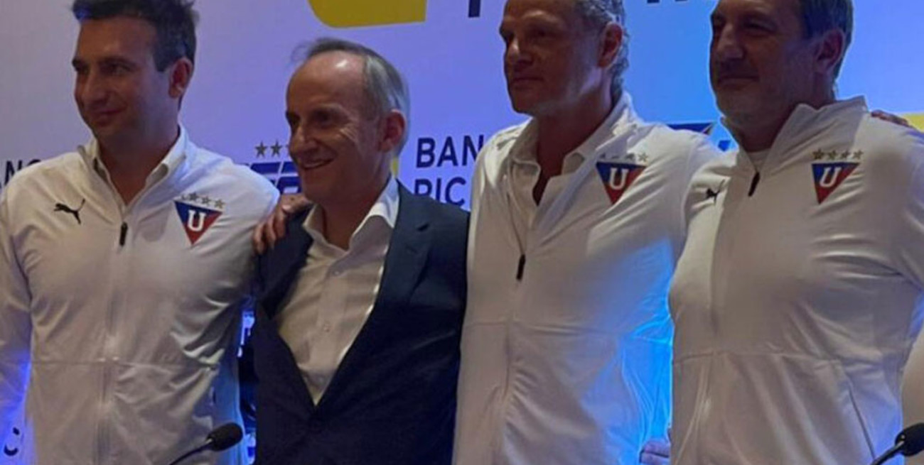 Pablo Marini, de paso por Unión, asumió como DT en la Liga de Quito