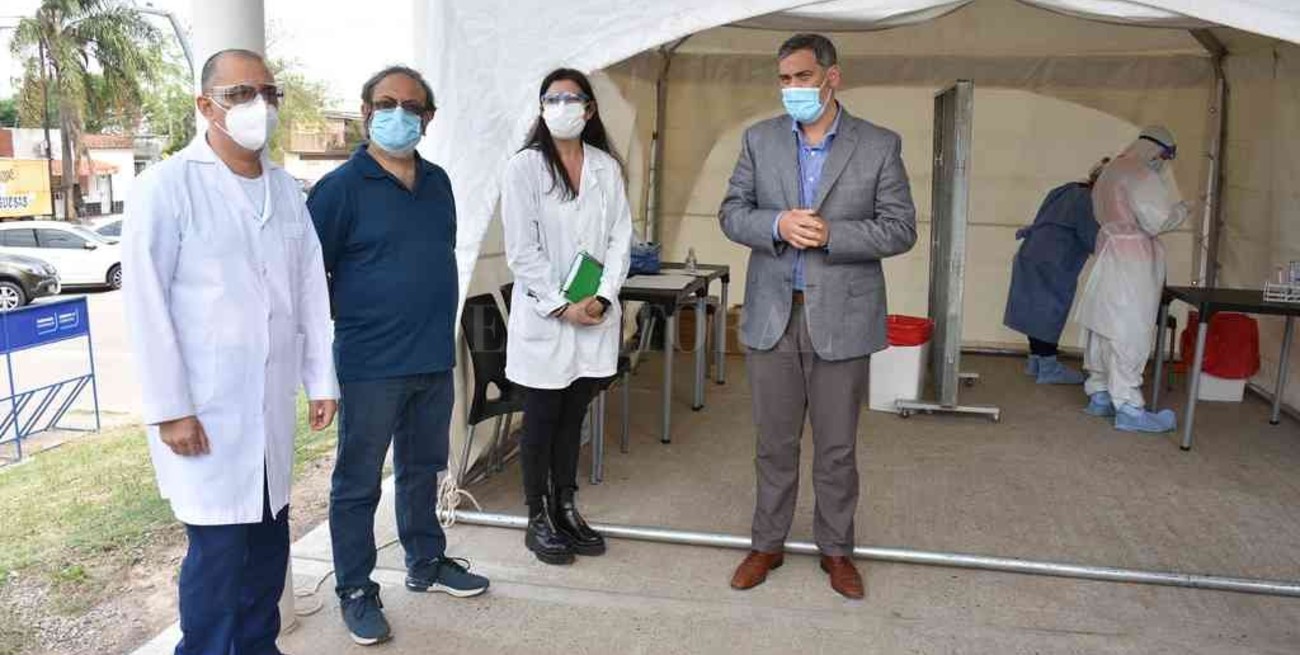 Testean al personal del Iturraspe que presente síntomas de Covid